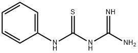 1-苯基-3-脒基硫脲 结构式