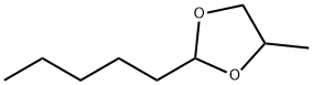 4-METHYL-2-PENTYL-1,3-DIOXOLANE Structure