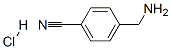 4-(アミノメチル)ベンゾニトリル塩酸塩 化学構造式