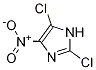2,5-Dichloro-4-nitroimidazole 化学構造式