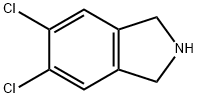 5,6-DICHLORO-2,3-DIHYDRO-1H-ISOINDOLE,HYDROCHLORIDE, 15997-90-7, 结构式