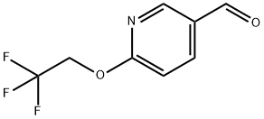 6-(2,2,2-三氟乙氧基)吡啶-3-甲醛, 159981-19-8, 结构式