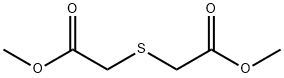 2,2'-チオビス酢酸ジメチル 化学構造式