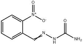 2-NITROBENZALDEHYDE SEMICARBAZONE Structure
