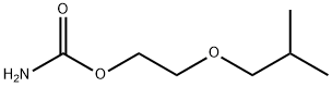 カルバミド酸2-イソブトキシエチル 化学構造式