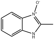 1H-Benzimidazole,2-methyl-,3-oxide(9CI) Structure