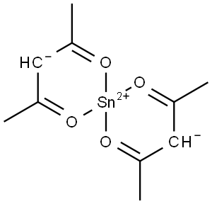 双(乙酰丙酮)锡 结构式