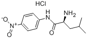 L-ロイシル-P-ニトロアニリド塩酸塩 化学構造式