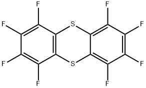 オクタフルオロチアントレン 化学構造式