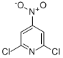 2,6-Dichloro-3-nitropyridine Structure