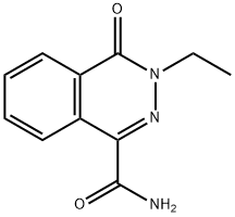 3-ETHYL-4-OXO-3,4-DIHYDRO-PHTHALAZINE-1-CARBOXYLIC ACID AMIDE Struktur