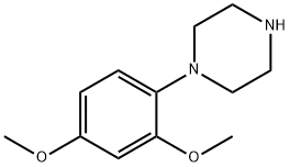 1-(2,4-DIMETHOXYPHENYL)PIPERAZINE Struktur