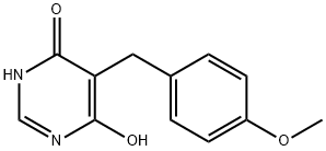 5-(4-METHOXYBENZYL)-4,6-PYRIMIDINEDIOL Structure