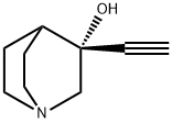 (R)-3-乙炔基奎宁环-3-醇, 160172-20-3, 结构式
