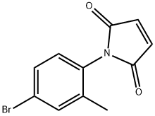 1-(4-BROM-2-METHYLPHENYL)-1H-PYRROLE-2,5-DIONE Structure