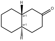 trans-octahydronaphthalene-2(1H)-one  Struktur