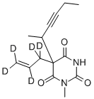 METHOHEXITAL-D5 Structure