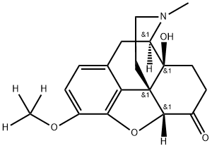 OXYCODONE-D3 Structure
