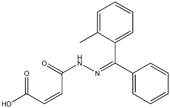 160282-16-6 (Z)-3-[[[(2-methylphenyl)-phenyl-methylidene]amino]carbamoyl]prop-2-en oic acid