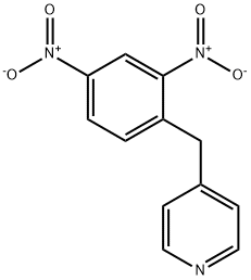 4-(2,4-ジニトロベンジル)ピリジン 化学構造式