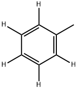1-メチル(2,3,4,5,6-2H5)ベンゼン 化学構造式