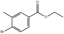 4-ブロモ-3-メチル安息香酸エチル 化学構造式