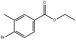 ETHYL 4-BROMO-3-METHYLBENZOATE Structure