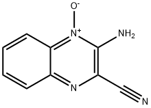 2-Quinoxalinecarbonitrile,3-amino-,4-oxide(9CI) Structure