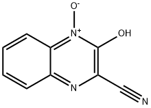2-Quinoxalinecarbonitrile,3-hydroxy-,4-oxide(9CI) Structure