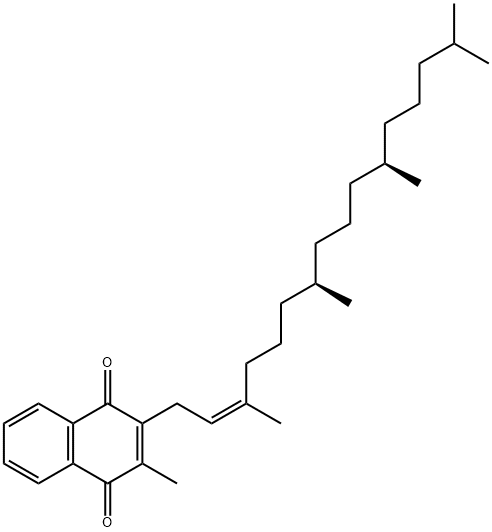 维生素K1顺式异构体 结构式