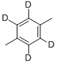 P-キシレン-D4(RING-D4) 化学構造式
