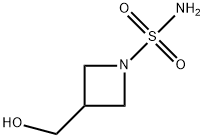 1-Azetidinesulfonamide, 3-(hydroxymethyl)- Struktur