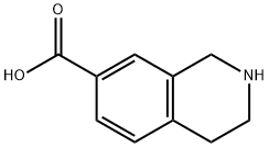 1,2,3,4-TETRAHYDRO-ISOQUINOLINE-7-CARBOXYLIC ACID Struktur