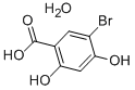 5-BROMO-2,4-DIHYDROXYBENZOIC ACID MONOHYDRATE Struktur