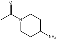 1-アセチル-4-アミノピペリジン 化学構造式