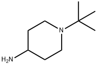 1-叔丁基哌啶-4-胺, 160357-95-9, 结构式