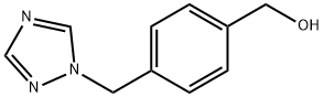 [4-(1H-1,2,4-トリアゾール-1-イルメチル)フェニル]メタノール 化学構造式