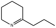 3,4,5,6-テトラヒドロ-2-プロピルピリジン 化学構造式