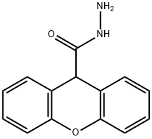 9-呫吨甲酸酐 结构式