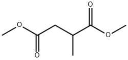 2-メチルブタン二酸ジメチル 化学構造式
