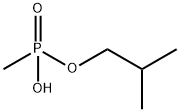 ISOBUTYL HYDROGEN METHYLPHOSPHONATE Struktur