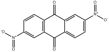 2,6-dinitroanthraquinone Struktur