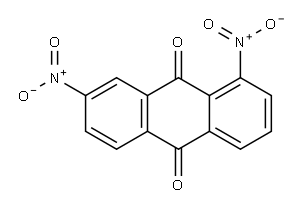 1,7-二硝基蒽醌,1604-43-9,结构式