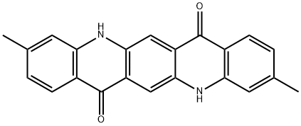 Pigment Red 122 化学構造式