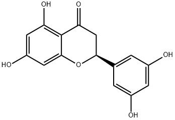 3,5,5,7-テトラヒドロキシフラバノン 化学構造式