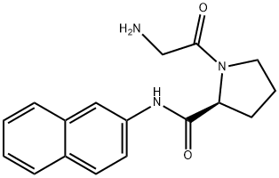 H-GLY-PRO-ALPHANA, 16046-01-8, 结构式
