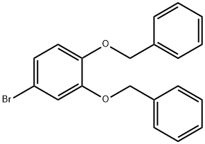 1,2-Bis(benzyloxy)-4-broMobenzene Structure