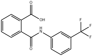 3'-(TRIFLUOROMETHYL)PHTHALANILIC ACID Struktur