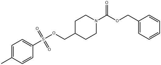 4-(对甲苯磺酰基氧基甲基)-N-(苄氧羰基)哌啶,160586-68-5,结构式