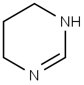 1,4,5,6-テトラヒドロピリミジン 化学構造式